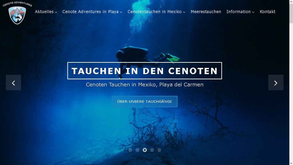 Grottentauchen in Mexiko