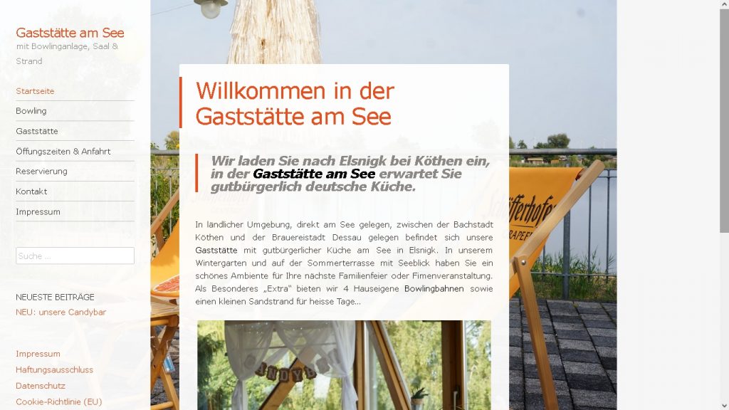 Gaststaette am See in Elsnigk